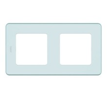 Legrand 673945 Рамка - 2 поста - INSPIRIA - мятный