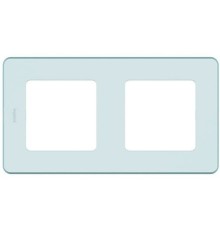 Legrand 673945 Рамка - 2 поста - INSPIRIA - мятный