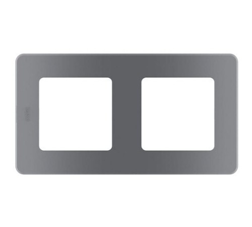 Legrand 673947 Рамка - 2 поста - INSPIRIA - дымчатый Legrand 673947 Рамка - 2 поста - INSPIRIA - дымчатый