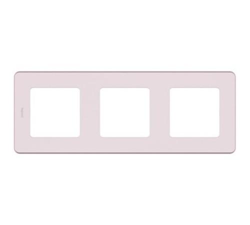 Legrand 673954 Рамка - 3 поста - INSPIRIA - розовый