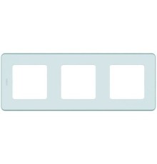 Legrand 673955 Рамка - 3 поста - INSPIRIA - мятный