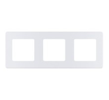 Legrand 673956 Рамка - 3 поста - INSPIRIA - жемчуг