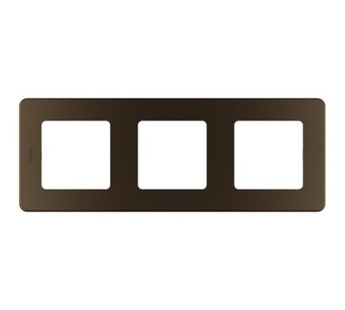Legrand 673959 Рамка - 3 поста - INSPIRIA - бронза Legrand 673959 Рамка - 3 поста - INSPIRIA - бронза