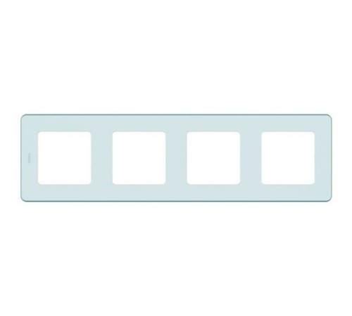 Legrand 673965 Рамка - 4 поста - INSPIRIA - мятный Legrand 673965 Рамка - 4 поста - INSPIRIA - мятный