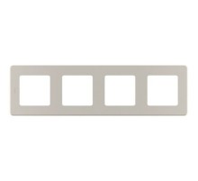 Legrand 673968 Рамка - 4 поста - INSPIRIA - шампань