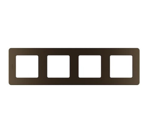 Legrand 673969 Рамка - 4 поста - INSPIRIA - бронза Legrand 673969 Рамка - 4 поста - INSPIRIA - бронза