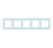 Legrand 673975 Рамка - 5 постов - INSPIRIA - мятный