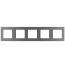 Legrand 673977 Рамка - 5 постов - INSPIRIA - дымчатый