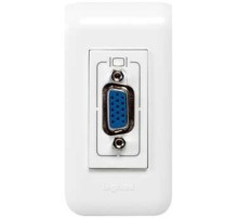 Legrand 078777 Mosaic роз. HD15 1м бел +шнур