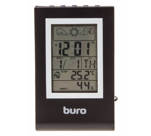 Погодная станция Buro H117AB серебристый