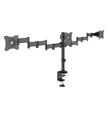 Кронштейн для мониторов Arm Media LCD-T15 черный 15"-32" макс.30кг настольный поворот и наклон верт.перемещ.
