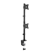 Кронштейн для мониторов Arm Media LCD-T43 черный 15"-32" макс.20кг настольный поворот и наклон верт.перемещ.