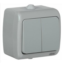 Iek EVA20-K03-10-54 ВС-20-2-0-A Выкл. 2 кл. откр. уст. 10А IP54 AQUATIC