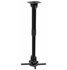 Кронштейн для проектора Cactus CS-VM-PR16L-BK черный макс.23кг потолочный поворот и наклон