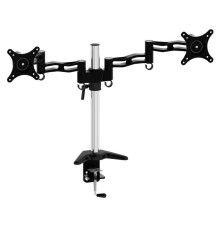 Кронштейн для мониторов Cactus CS-VM-D08-AL серебристый 13"-27" макс.8кг настольный поворот и наклон