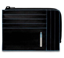 Чехол для кредитных карт Piquadro Blue Square PU1243B2R/N черный натур.кожа