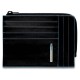 Чехол для кредитных карт Piquadro Blue Square PU1243B2R/N черный натур.кожа