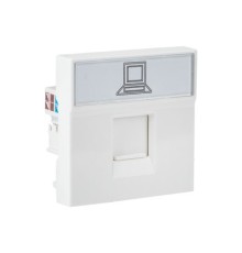 EKF E2MK015E-135-10 Розетка RJ-45, категории 5e (ширина 2 модуля)