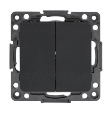 EKF EZV10-023-10 Стокгольм Механизм Выключателя 2-кл. 10А черный EKF PROxima