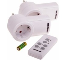 Rexant 10-6025 Радиоуправляемая  розетка c пультом RX-002 (один пульт, две розетки)