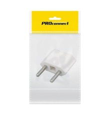 REXANT 11-1041-9 Сетевой переходник плоский "Тефаль" белый  PROCONNECT