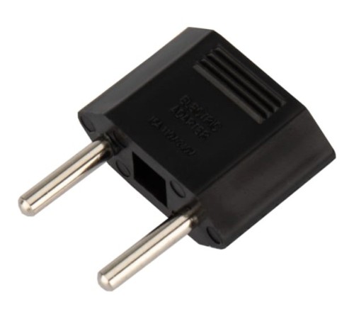 REXANT 11-1042-9 Сетевой переходник плоский "Тефаль" черный  PROCONNECT
