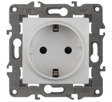 Эра Б0034272 14-2102-01 Розетка 2P+E Schuko со шторками, 16A-250В, IP20, Эра Elegance, белый