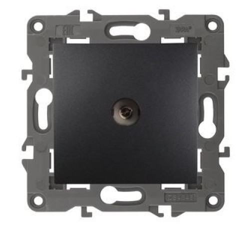 Эра Б0034294 14-3101-05 Розетка TV одиночная, IP20, Эра Elegance, антрацит