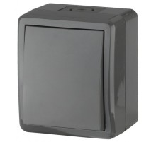 Эра Б0020674 11-1403-03 Переключатель IP54, 10АХ-250В, ОУ, Эра Эксперт, серый