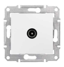 Systeme electric SDN3201821 TV коннектор проходной, бел.