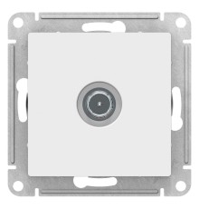 Systeme electric ATN000191 ATLASDESIGN TV РОЗЕТКА оконечная 1DB, механизм, БЕЛЫЙ