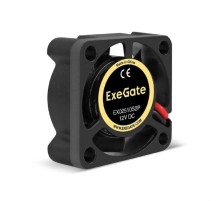 Exegate EX295212RUS Вентилятор 12В DC ExeGate EX02510S2P (25x25x10 мм, Sleeve bearing (подшипник скольжения), 2pin, 10000RPM, 22dBA)