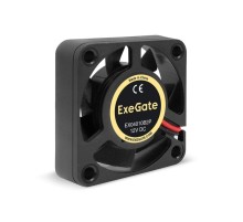 Exegate EX295218RUS Вентилятор 12В DC ExeGate EX04010B2P (40x40x10 мм, 2-Ball (двойной шарикоподшипник), 2pin, 5500RPM, 26dBA)