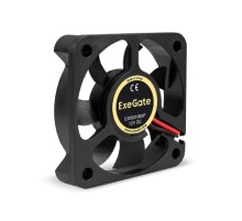 Exegate EX295220RUS Вентилятор 12В DC ExeGate EX05010B2P (50x50x10 мм, 2-Ball (двойной шарикоподшипник), 2pin, 5500RPM, 30dBA)