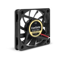 Exegate EX295224RUS Вентилятор 12В DC ExeGate ExtraPower EP06010B2P (60x60x10 мм, 2-Ball (двойной шарикоподшипник), 2pin, 3200RPM, 26dBA)