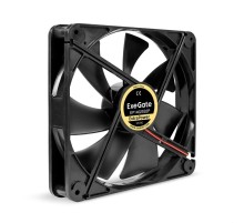 Exegate EX295247RUS Вентилятор 12В DC ExeGate ExtraPower EP14025S2P (140x140x25 мм, Sleeve bearing (подшипник скольжения), 2pin, 1600RPM, 31dBA)
