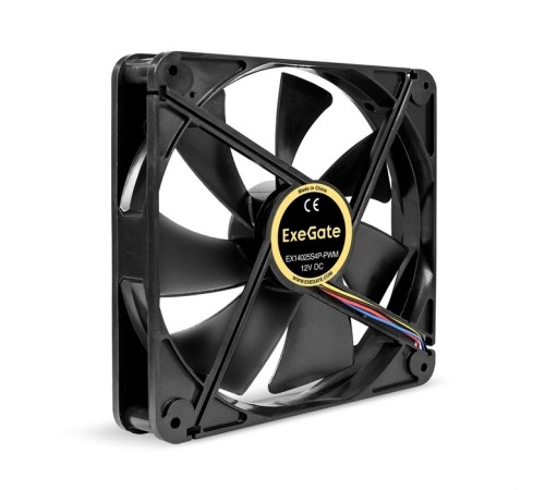 Exegate EX295248RUS Вентилятор 12В DC ExeGate EX14025S4P-PWM (140x140x25 мм, Sleeve bearing (подшипник скольжения), 4pin, PWM, 24dBA) Exegate EX295248RUS Вентилятор 12В DC ExeGate EX14025S4P-PWM (140x140x25 мм, Sleeve bearing (подшипник скольжения), 4pin, PWM, 24dBA)
