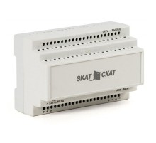SKAT-12-6,0 DIN (СКАТ ИБП-12/6-DIN)  источник питания 12В 6А пластиковый корпус под DIN рейку  (586)