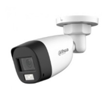 DAHUA DH-HAC-HFW1200CLP-IL-A-0360B-S6 Уличная цилиндрическая HDCVI-видеокамера с интеллектуальной двойной подсветкой 2Мп, CMOS, объектив 3.6мм, ИК-подсветка до 20м, LED-подсветка 20м