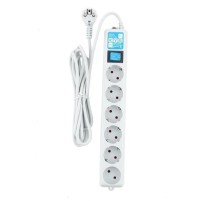 PowerCube PRO Фильтр-удлинитель (SPL(5+1)-16B-P-3M) 3.0 м, LC контур - подавление В/Ч помех, 16А/3,5кВт