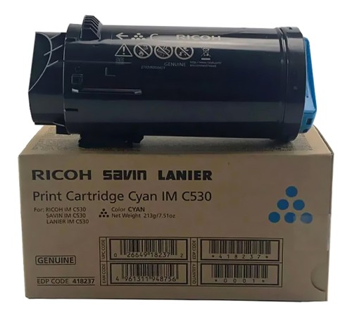 Тонер-картридж тип IM C530 голубой Ricoh IM C530 (418241)