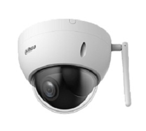 DAHUA DH-SD22204DB-GNY-W Уличная мини-PTZ IP-видеокамера с Wi-Fi 2.4ГГц 2Мп, 1/2.8” CMOS, моторизованный объектив 2.8~12мм (4x), видеоаналитика, IP66, IK10