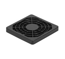 Exegate EX295252RUS Решетка для вентилятора с фильтром 60х60 ExeGate EG-060PSFB (60x60 мм, пластиковая, квадратная, с пылевым фильтром, черная)