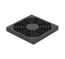 Exegate EX295255RUS Решетка для вентилятора с фильтром 90х90 ExeGate EG-090PSFB (90x90 мм, пластиковая, квадратная, с пылевым фильтром, черная)