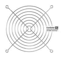 Exegate EX295264RUS Решетка для вентилятора 140x140 ExeGate EG-140MR (140x140 мм, металлическая, круглая, никель)