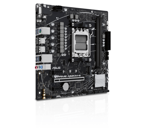 Материнская плата ASUS PRIME A620M-E-CSM, Socket AM5, A620, 2*DDR5,  DP+VGA+HDMI, 4xSATA3, M2, Audio, Gb LAN, USB 3.2, USB 2.0, mATX; 90MB1F50-M0EAYC (PRIME A620M-E-CSM)