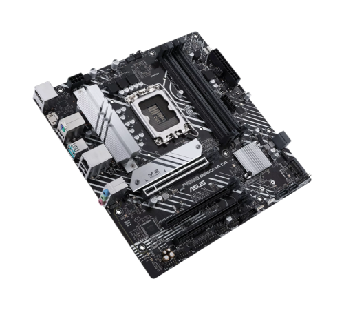 Материнская плата ASUS PRIME B660M-A D4-CSM, LGA1700, B660, 4*DDR4, DP+ 2* HDMI, SATA3 + RAID, Audio, Gb LAN, USB 3.2*6, USB 2.0*6, COM*1 header, LPT*1 header (w/o cable), mATX; 90MB19K0-M1EAYC (PRIME B660M-A D4-CSM)