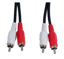 PERFEO Кабель 2xRCA вилка - 2xRCA вилка, длина 1 м. (R3001)
