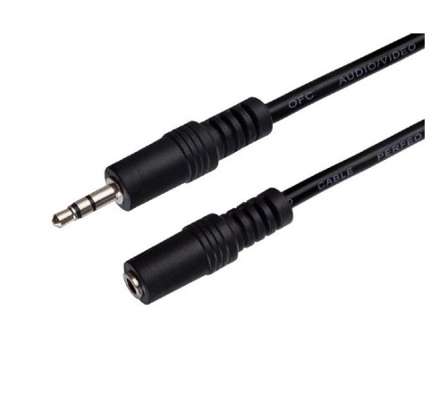 PERFEO Кабель Jack 3.5 мм вилка - Jack 3.5 мм розетка, длина 3 м. (J2202)