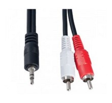 PERFEO Кабель Jack 3.5 мм вилка - 2xRCA вилка, длина 3 м. (J2004)